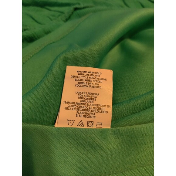 XOXO Lace Ruffle Dress Sleeveless Scoop Neck Green Womens Size Medium‎ - Picture 8 of 12